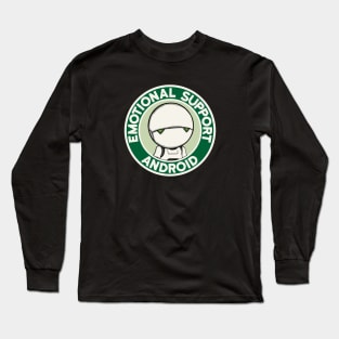 Emotional Support Android Long Sleeve T-Shirt